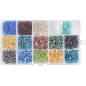 image:imageBambooMN JubileeYarn Bead Kit  Assortment 218 Crystal Glass Beads and Alloy Accessories  600pcsAssortment 210