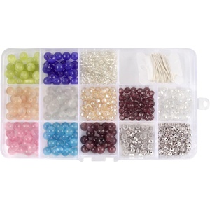 image:imageBambooMN JubileeYarn Bead Kit  Assortment 218 Crystal Glass Beads and Alloy Accessories  600pcsAssortment 213