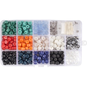 image:imageBambooMN JubileeYarn Bead Kit  Assortment 218 Crystal Glass Beads and Alloy Accessories  600pcsAssortment 216