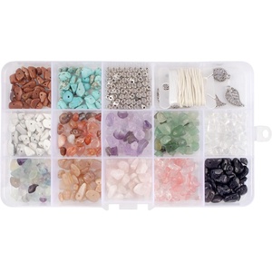 image:imageBambooMN JubileeYarn Bead Kit  Assortment 218 Crystal Glass Beads and Alloy Accessories  600pcsAssortment 220
