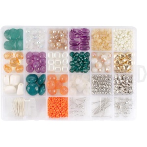 image:imageBambooMN JubileeYarn Bead Kit  Assortment 228 Shades of Blue  1300pcsContrast Shades  Assortment 230