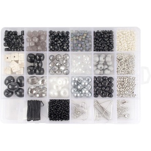 image:imageBambooMN JubileeYarn Bead Kit  Assortment 228 Shades of Blue  1300pcsShades of Grey  Assortment 225