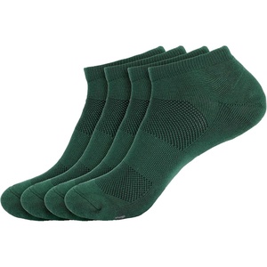 image:imageBambooMN Men and Womens Rayon from Bamboo Low Cut Ankle Socks for Sports Work and Everyday Wear  4 Pairs  Unisex Sizing15 Pine