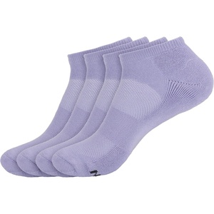 image:imageBambooMN Men and Womens Rayon from Bamboo Low Cut Ankle Socks for Sports Work and Everyday Wear  4 Pairs  Unisex Sizing16 Lavender