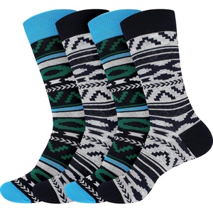 image:imageBambooMN Mens Cotton Colorful Design Fashion Novelty Dress Socks  Variety of Unique Styles and Colors4b