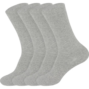 image:imageBambooMN Mens Rayon from Bamboo Fiber Moisture Wicking Classic Casual Dress SocksGrey