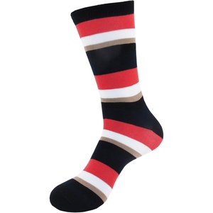 image:imageBambooMN Mens Rayon from Bamboo Fiber Stripe Socks Two SizesColor 5