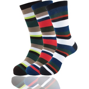 image:imageBambooMN Mens Rayon from Bamboo Fiber Stripe SocksAssortment 3c