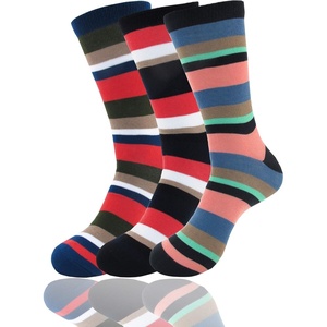 image:imageBambooMN Mens Rayon from Bamboo Fiber Stripe SocksAssortment 3f
