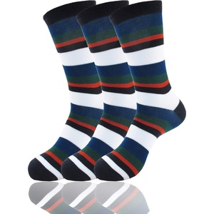 image:imageBambooMN Mens Rayon from Bamboo Fiber Stripe SocksColor 4