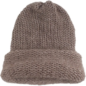 image:imageBambooMN Super Soft Hand Knit Winter Hat for Women Men and Children18 Burlywood