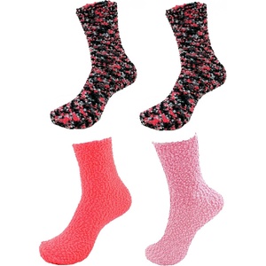image:imageBambooMN Super Soft Warm Knobby Microfiber Fuzzy Socks  Value PackAssortment 74