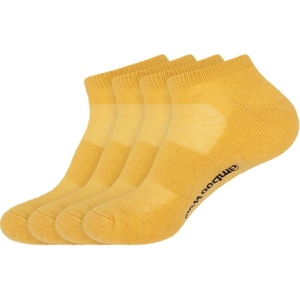 image:imageBambooMN Unisex Men and Womens Rayon from Bamboo Wool Blend Athletic Ankle Socks for Home Travel Work and Sport 2 Pairs10 Yellow  4 Prs