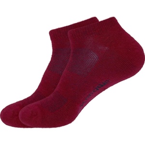 image:imageBambooMN Unisex Men and Womens Rayon from Bamboo Wool Blend Athletic Ankle Socks for Home Travel Work and Sport 2 Pairs11 Maroon  2 Prs
