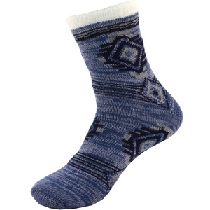 image:imageBambooMN Womens Double Layer Thick Super Soft Cozy Warm Fuzzy Comfy Home Indoor Outdoor Cabin Sock 1 PairStyle No 24