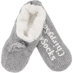 image:imageBambooMN Womens Gradient Cozy Fuzzy Indoor Home Slippers  1 PairFancy Charcoal
