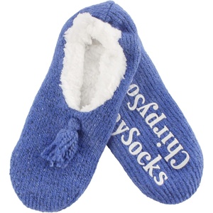 image:imageBambooMN Womens Gradient Cozy Fuzzy Indoor Home Slippers  1 PairFancy Dark Blue