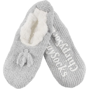 image:imageBambooMN Womens Gradient Cozy Fuzzy Indoor Home Slippers  1 PairFancy Grey