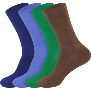 image:imageBambooMN Womens Rayon from Bamboo Fiber Socks  Moisture Wicking Classic Casual Dress SocksAsst 94