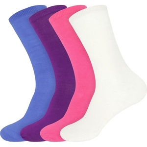 image:imageBambooMN Womens Rayon from Bamboo Fiber Socks  Moisture Wicking Classic Casual Dress SocksAsst 97