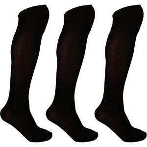 image:imageBambooMN Womens Rayon from Bamboo Knee High Casual Dress Sport Socks  Assorted PacksBlack