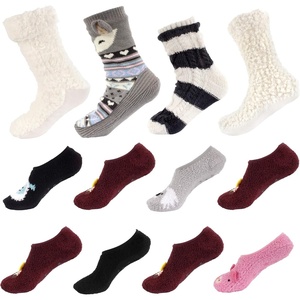 image:imageBambooMN Womens Super Soft Warm Cozy Fuzzy Socks AssortmentsAssortment 10