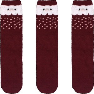 image:imageBambooMN Womens Super Soft Warm Microfiber Fuzzy Cozy Animal Socks or Christmas Winter Animal Socks Value PackSnow Cloud