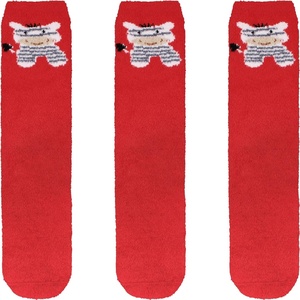 image:imageBambooMN Womens Super Soft Warm Microfiber Fuzzy Cozy Animal Socks or Christmas Winter Animal Socks Value PackZebra