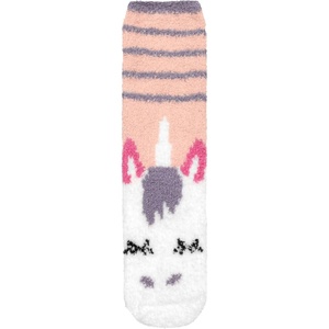 image:imageBambooMN Womens Super Soft Warm Microfiber Fuzzy Cozy Unicorn Series Crew Socks01 Unicorn  1 Pair