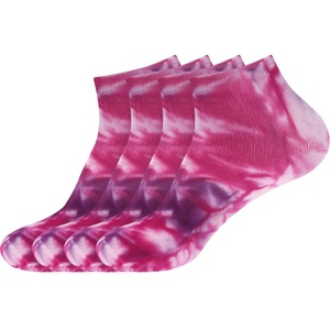 image:imageMens Rayon from Bamboo Fiber Colored Sports Superior Wicking Athletic Ankle Socks  4 Pair Value PackPurple