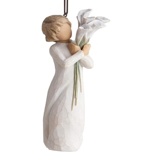 image:imageWillow Tree Abundance Hanging Ornament Sculpted HandPainted Figure  Cast from a Susan Lordi Original Carving Meaningful Gift for Any Occasion Ready to Hang Collectible Resin KeepsakeBeautiful Wishes