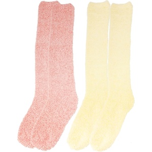 image:imageWomens Fuzzy Feather Soft Cozy Knee High SocksAssortment 2b