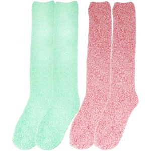 image:imageWomens Fuzzy Feather Soft Cozy Knee High SocksAssortment 2c