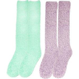 image:imageWomens Fuzzy Feather Soft Cozy Knee High SocksAssortment 2f