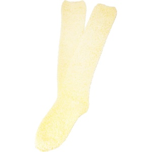 image:imageWomens Fuzzy Feather Soft Cozy Knee High SocksYellow