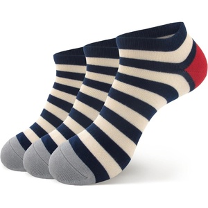 image:imageWomens Rayon from Bamboo Fiber Sports Superior Wicking Athletic Ankle Socks03 Navy Red