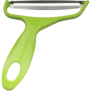 image:imageY Shape 3in1 Serrated Straight Julienne Swiveled MultiBlade Peeler  Green  1 PeelerJumbo Peeler  Green