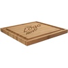image:imageBambooMN Custom Laser Engraved Personalized Bamboo Wooden Company Logo Promotional Marketing Business Bulk Cutting Boards  11 x 11 x 075 Grooved  1 Piece10