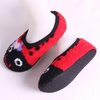 image:imageBambooMN KidYouth Warm Microfiber Travel Animal Cozy Fuzzy Slippers NonSlip Lined SocksShoes 3 PairsE Brown Bear