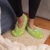 image:imageBambooMN Womens Heart Patterned NonSlip Lined Travel Home Slippers05 Springtime Mix