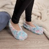 image:imageBambooMN Womens Heart Patterned NonSlip Lined Travel Home Slippers09 Fairy Dust