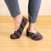 image:imageBambooMN Womens Heart Patterned NonSlip Lined Travel Home SlippersBlack Stripes