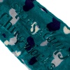 image:imageBambooMN Womens Heart Patterned NonSlip Lined Travel Home SlippersBlue Hearts