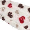 image:imageBambooMN Womens Heart Patterned NonSlip Lined Travel Home SlippersWhite Hearts