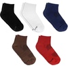 image:imageBambooMN Womens Rayon from Bamboo Athletic Quarter Crew Sock for Home Travel Work and Sport  SmallMedium  Assortment A  5 Pairs