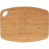 image:imageBambooMN Custom Recipe Engraved Bamboo Cutting Board  HandWritten Family Recipe Wedding Gift  11 x 11 x 075118L x 86W