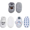image:imageBambooMN Infants Toddler Soft Warm Plush Cozy Fuzzy Cartoon Animal Slippers Booties Socks ShoesAssortment 07