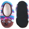 image:imageBambooMN KidYouth Warm Microfiber Travel Animal Cozy Fuzzy Slippers NonSlip Lined SocksShoes 3 PairsE Brown Bear