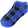 image:imageBambooMN Kids Double Layer NonSkid Thick Super Soft Cozy Warm Fuzzy Comfy Home Indoor Outdoor Cabin Low Cut Sock Style 59Style No 59