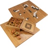 image:imageBambooMN Premium Bamboo Chinese Chess amp Go Reversible Game Board